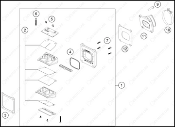 REED VALVE CASE, 2024 GASGAS EX-300