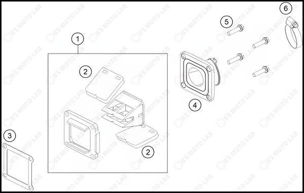 REED VALVE CASE, 2024 GASGAS MC-85-17-14