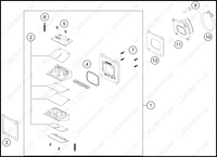 REED VALVE CASE, 2024 GASGAS MC-125