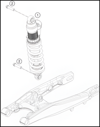 SHOCK ABSORBER, 2023 GASGAS MC-85-19-16