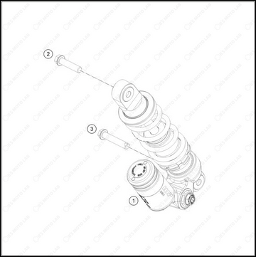 SHOCK ABSORBER, 2025 GASGAS MC-50