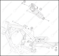 SHOCK ABSORBER, 2023 GASGAS MC-65