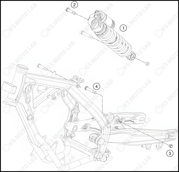 SHOCK ABSORBER, 2023 GASGAS MC-65