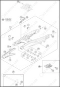 SWING ARM, 2023 GASGAS MC-65