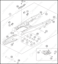 SWING ARM, 2024 GASGAS MC-50