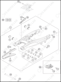 SWING ARM, 2024 GASGAS MC-65