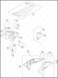 TANK, SEAT, 2025 GASGAS MC-50