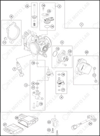 THROTTLE BODY, 2024 GASGAS MC-450-F