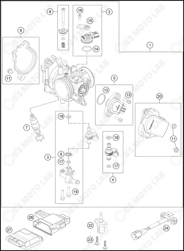 THROTTLE BODY, 2024 GASGAS MC-450-F