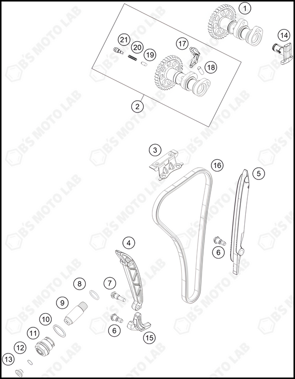 TIMING DRIVE, 2024 GASGAS MC-350-F