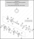 TRANSMISSION II - COUNTERSHAFT, 2025 GASGAS MC-150