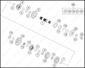 TRANSMISSION II - COUNTERSHAFT, 2025 GASGAS MC-85-17-14