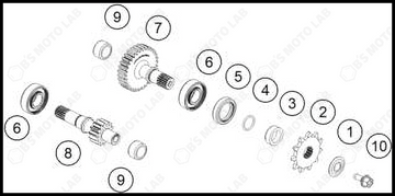 TRANSMISSION, 2025 GASGAS MC-50